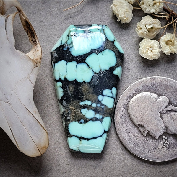 Angel Wing Coffin Cabochon