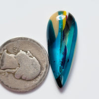 Surfite Teardrop Cabochon