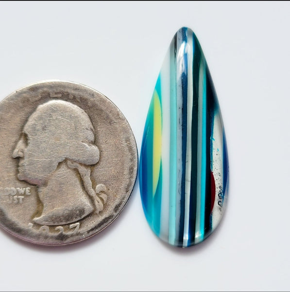 Surfite Teardrop Cabochon