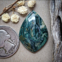 Hava Ridge Jasper Drop Cabochon