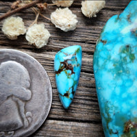 Kingman Turquoise Mountain Tiny Freeform Cabochon