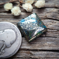 Morenci 2 Turquoise Cushion Cut Cabochon