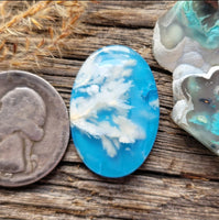 Skystone Doublet Oval Cabochon