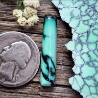 Natural Desert Oasis Pit #2 Wide Marquise Cabochon