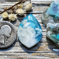 Skystone Drop Cabochon