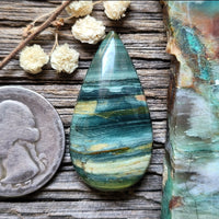Gary Green Teardrop Cabochon
