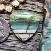 Gary Green Large Trillion Cabochon
