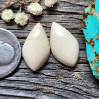 WMT Drop Earring Pair Cabochon
