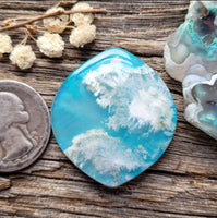 Skystone Doublet Marquise Cabochon