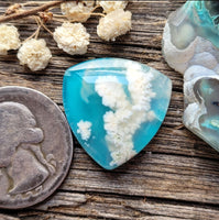 Skystone Doublet Trillion Cabochon