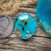 Turkish Stick Agate Marquise Doublet Cabochon