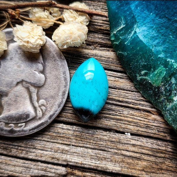Bacan Gem Silica Tiny Marquise Cabochon