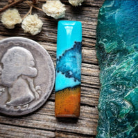 Bacan Gem Silica Bar Cabochon