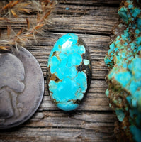 #8 Turquoise Oval Cabochon