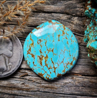 #8 Turquoise Freeform Cabochon