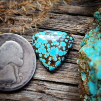 #8 Turquoise Trillion Cabochon