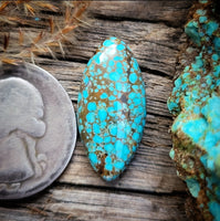#8 Turquoise Tapered Marquise Cabochon