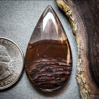 Deschutes Picture Jasper Cabochon
