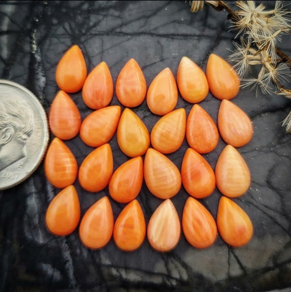Ethically Sourced 5x8mm Dyed Bamboo Coral