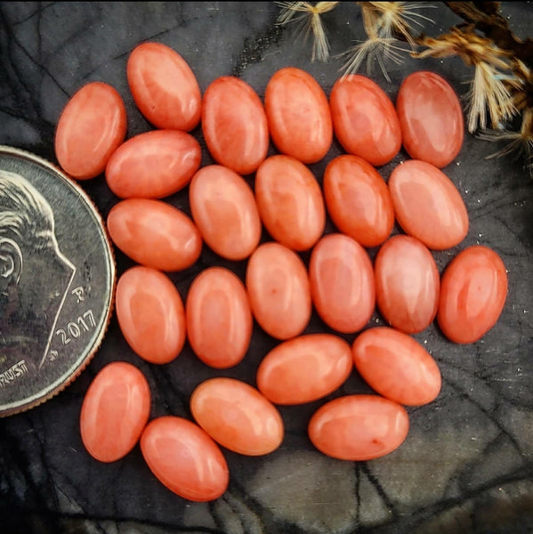 Ethically Sourced 4x6mm Dyed Bamboo Coral