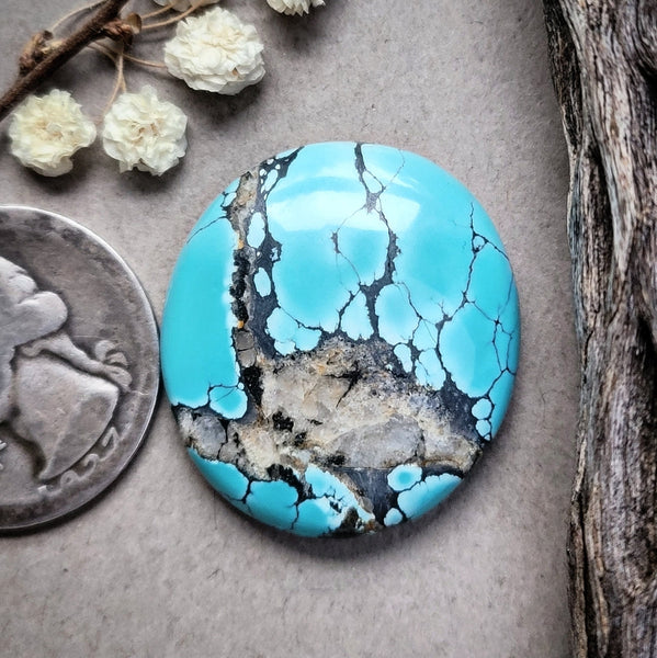 Natural Moon River Oval Cabochon