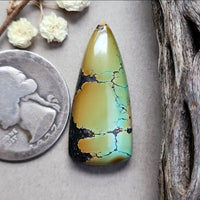Qingu Natural Turquoise Teardrop Cabochon