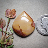 Red Falcon Jasper Teardrop Cabochon